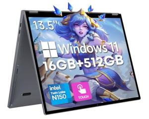 CHUWI FreeBook 2-in-1 Touchscreen Laptop 13.4