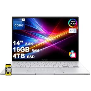 ASUS Zenbook 14 OLED Business Laptop - 2.8K Touch