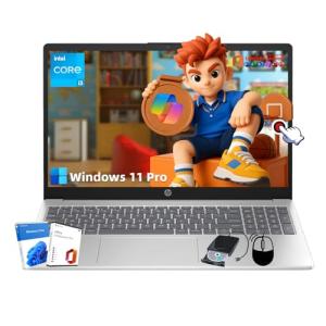 HP 15.6” Touchscreen Laptop with Office & Windows 11
