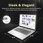 HP 17.3" FHD Laptop with Office 2024 License