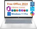 HP 17.3" Business Laptop with Free Office 2024