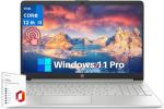 HP 2024 15.6" Touchscreen Laptop with Office License