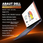 Dell Inspiron-14 2-in-1 Touchscreen Laptop - w/Office Lifetime • 14-inch FHD+ IPS Display • AMD Ryzen 5 8640HS • Backlit KB • Fingerprint • Win 11 Pro & External DVD Drive (32GB DDR5 RAM | 1TB SSD)