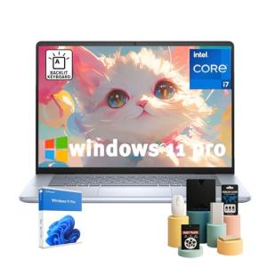 Dell Inspiron 16 Plus Business Laptop, 16 inch 2.5K Display(120Hz), Intel i7-13620H (10 Core), Win 11 pro, Fingerprint Reader, Backlit KB, Wi-Fi 6，for Home & Students (16 GB RAM, 1TB SSD)