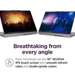 IdeaPad 5 2-in-1-2024 - Professional Laptop - Fingerprint Sensor - 16" WUXGA IPS Display - 16GB Memory - 512GB SSD Storage - AMD Ryzen™ 7 8845HS - Windows 11 Home -Luna Grey