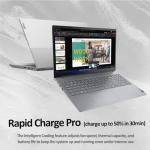 Lenovo ThinkBook 15 Gen 4 Business Laptop (15.6" FHD Anti-Glare, Intel 10-Core i7-1255U, 16GB RAM, 512GB SSD), 1080p Webcam, Fingerprint, Thunderbolt 4, Ethernet, Wi-Fi 6, Win 11 Pro w/Copilot, Grey
