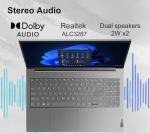 Lenovo ThinkBook 15 Gen 4 Business Laptop (15.6" FHD Anti-Glare, Intel 10-Core i7-1255U, 16GB RAM, 512GB SSD), 1080p Webcam, Fingerprint, Thunderbolt 4, Ethernet, Wi-Fi 6, Win 11 Pro w/Copilot, Grey