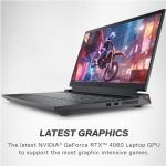 Dell G15 5530 Gaming Laptop - 15.6" FHD 165hz Display, Intel i9-13900HX(24-core), GeForce RTX 4060, 64GB DDR5, 1TB SSD, WiFi 6, Backlit Keyboard, Windows 11 Pro & Free Microsoft Office Pro