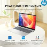 HP 15 Inch Laptop Touchscreen Computer, 15.6" Touch Screen Business Laptop, Windows 11 Pro Lifetime Office | 10-Key Number Pad | 10-core Intel Core i5 • 32GB RAM 1TB SSD