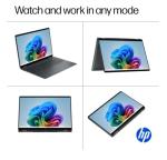 HP 2025 Envy 2-in-1 16" Slim Laptop, OmniBook X Flip, 2K 400 Nits Touchscreen, Copilot+ PC, Ultra 7 256V(Beats Ultra 7 155U), 16GB RAM, 1TB SSD, 23H Battery, Win 11, Backlit KB, W/Stylus Pen