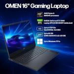 HP OMEN 16 Gaming Laptop, 16" 2K 144GHZ Display, NVIDIA GeForce RTX 5060 8GB GDDR7, AMD Ryzen 9 8940HX(>i7-14650HX), Windows 11, WiFi6E, with Mytrix Accessory (Windows 11 Home, 64GB RAM | 2TB SSD)