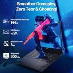 HP OMEN 16 Gaming Laptop, 16" 2K 144GHZ Display, NVIDIA GeForce RTX 5060 8GB GDDR7, AMD Ryzen 9 8940HX(>i7-14650HX), Windows 11, WiFi6E, with Mytrix Accessory (Windows 11 Home, 64GB RAM | 2TB SSD)