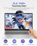 HP 2025 15.6" Touchscreen Business Laptop, AMD Ryzen 7 7730U (8-Core, Beats i7-1355U), 64GB RAM 2TB SSD, Numeric Keyboard, Copilot Key, Wi-Fi 6, Windows 11 Pro, w/Accessories