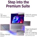 Lenovo Yoga 7i 2-in-1 16" 2K Touchscreen Laptop AI Copilot + PC, Intel Core Ultra 5, 16GB LPDDR5X, 512GB SSD + 1TB Portable SSD, 1-Year of Microsoft 365 Office + Stylus Pen, WiFi 7, HDMI, Win 11 Home