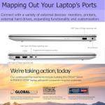 HP 17.3" Touchscreen Chromebook for School and Work