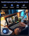 NIMO 17.3" IPS FHD-Gaming-Laptop, AMD Ryzen 7 8745HS 32GB DDR5 RAM 1TB SSD (8C/16T, up to 4.9GHz) Radeon 780M Graphics Business Computer with 100W Type-C Backlit Keyboard, Fingerprint USB-C 4.0