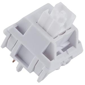 MELETRIX WS White Mechanical Keyboard with Lubed Switches