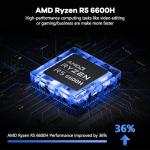 NIMO 15.6" FHD Gaming Laptop with Ryzen 5