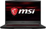 MSI GF63 Thin 9SC-066 15.6" Gaming Laptop, Thin Bezel, Intel Core i7-9750H, NVIDIA GeForce GTX1650, 16GB, 512GB NVMe SSD