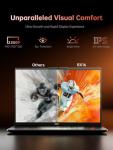 AOC 2025 AMD Laptop, 16.1 inch Laptop Computer with AMD Ryzen 7 7735HS Processor (8C/16T, up to 4.75GHz), 16GB DDR5 512GB NVMe SSD Laptop Computer, 16-inch FHD Display, WiFi 6, Backlit KB, Webcam,HDMI
