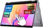 Dell Latitude 5310 Multi-Touch 2-in-1 Laptop - 13.3" FHD Anti-Reflective Anti-Smudge Touch - 1.8 GHz Intel Core i7-10610U Quad-Core - 512GB SSD - 16GB - Windows 10 pro (Renewed)