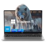 2025 New 15.6" Laptop, Laptop Computer with Intel N97 Processo(Up to 3.6GHz), 16GB DDR4 512GB SSD Windows 11 Laptop for Home Business and Student, 1080P, USB3.2, Long Battery Life