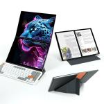 Ruchonin 2-in-1 Dual Screen Touch Laptop