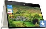 HP 2023 Newest Pavilion x360 2-in-1 Convertible Laptop, 14" FHD Touchscreen, Intel i5-1135G7 (Upto 4.2GHz), Iris Xe Graphics, 32GB RAM, 1TB SSD, Fingerprint, Long Battery Life, Win 11+MarxsolCables