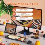 RK Royal Kludge RK100 Wireless Mechanical Keyboard