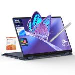 HP Omnibook X Flip 2 in 1 14’’ 2K Touchscreen Laptop, Convertible Laptop 16GB DDR5 RAM 1TB SSD, Intel Core Ultra 5 226V, Intel Arc GPU, Thunderbolt 4, Windows 11, 1 Year Office 365 with Microsoft Pen