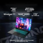 GIGABYTE A16 Gaming Laptop with RTX 5060