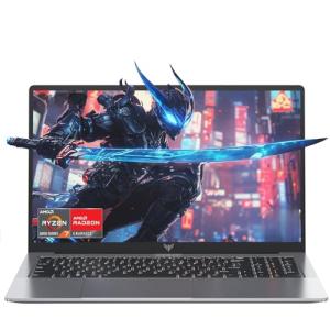 2025 Laptop with AMD Ryzen7(Up to 4.3GHZ,8C/16T),AMD Radeon Graphics,16GB DDR4 RAM 512GB SSD,WiFi 6,15.6 inch IPS Display,4800mAh Battery,Type-C,Micro SD,Webcam,Windows 11 Slim Laptop Computers