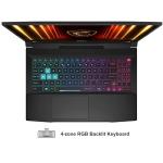 msi Katana 15 HX Gaming Laptop 15.6" QHD 165Hz (100% DCI-P3) Intel 16-core i7-14650HX (Beats i9-12900H) 64GB RAM 1TB SSD GeForce RTX 5070 DLSS4 (Up to 798 AI Tops) RGB Backlit USB-C Win11Pro ICP Hub