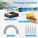 80W Soldering Iron Kit with Ceramic Heater