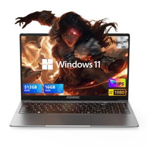 KAIGERR 16-Inch Gaming Laptop with 16GB RAM