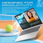 HP 15.6 Touchscreen Laptop Computer for Business & Student, w/Office Lifetime, Intel 13th Gen Core i3(Up to 4.5GHz), HD Touch Display, 64GB RAM, 2TB SSD, AI Copilot, Win 11 Pro, External DVD Drive