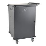 Tripp Lite 48-Port AC Mobile Charging Cart Storage Station for Chromebooks, iPads, Laptops, Tablets, Black (CSC48AC)