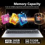 DUNHOO 15.6" 2-in-1 Touchscreen Gaming Laptop