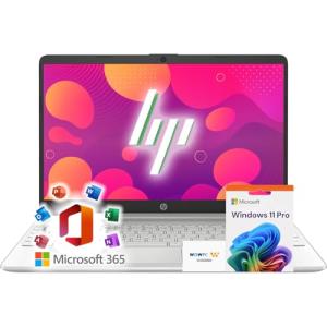 HP 15 Laptop with 15.6" FHD Display and 16GB RAM