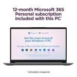 Lenovo IdeaPad Laptop for Business Student 2025, 15.6" Display, 20GB RAM + 1.6GB Storage (1TB SSD +128GB eMMC +500GB Ext), Dual Intel Core Processor, WiFi 6, HubxcelAccessory, Office 365 1 Yr, Win 11