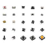 Yetaida 25 Value Tactile Push Button Switch Kit