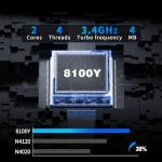 10.1" 2-in-1 Laptop with 12GB RAM & Touch Display