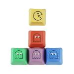 Pacman Five Dye PBT Keycaps for Gaming Keyboards
