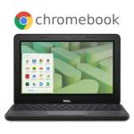 Dell 11.6" Chromebook, Celeron, 4GB RAM, 32GB Storage