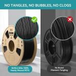 SUNLU Elite PETG 3D Printer Filament – Black