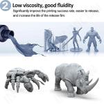 INNICON 1kg Flexible Water Washable 3D Printer Resin