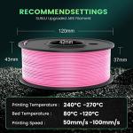 10-Pack Multicolor ABS 3D Printer Filament Bundle