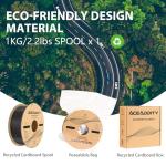 Aceaddity PLA+ Filament 1.75mm, Stronger and Tougher 3D Printer