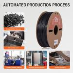 KINLUOT Black ABS Filament for FDM Printers