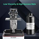 FlashForge Clear 3D Printer Resin 1000G Fast Curing